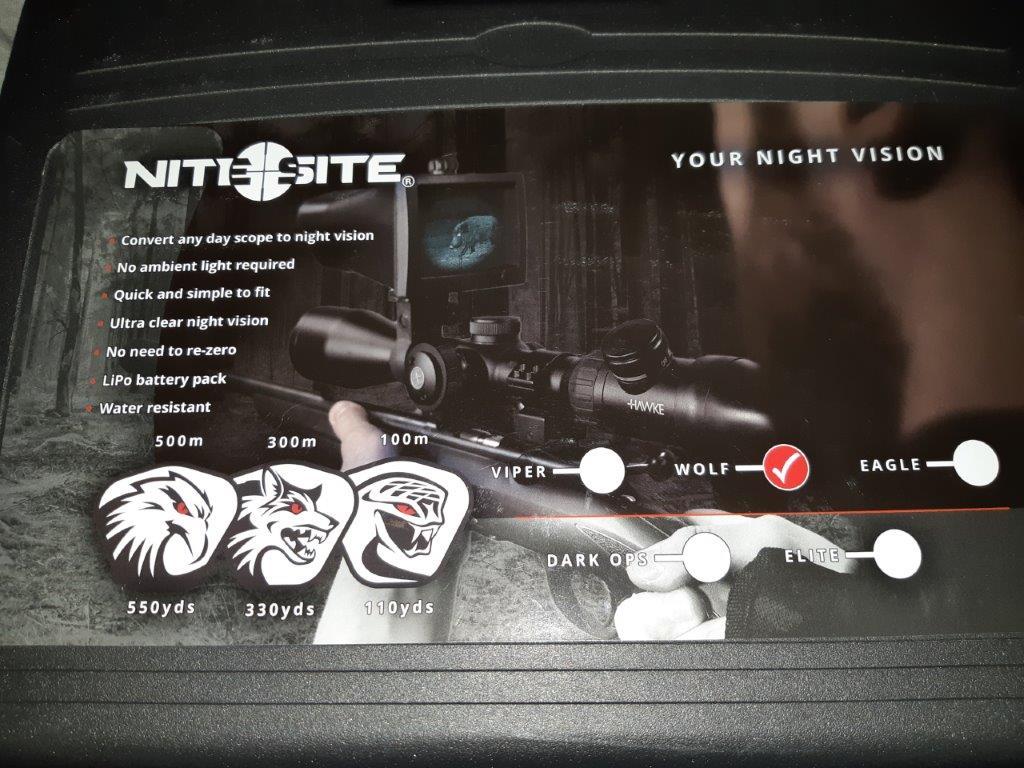 nite site wolf 300 m