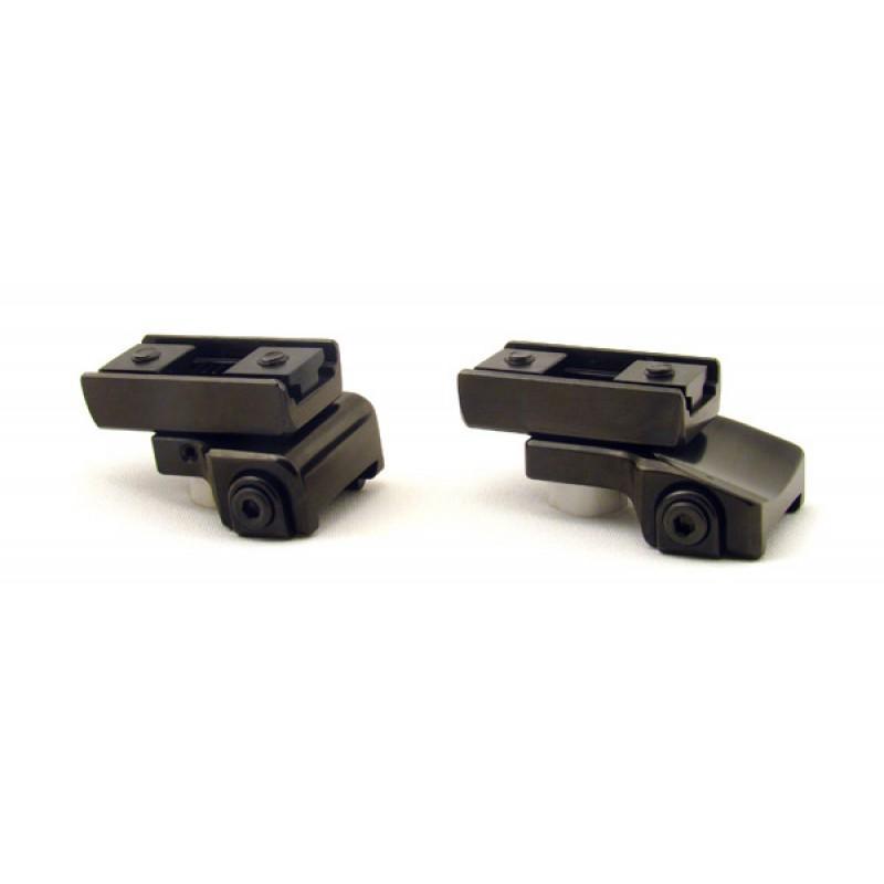 Rusan Roll-off rings with extension, 19 mm rail, S