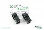 Rusan Roll-off Rings, 16.5 mm rail, 25.4 mm