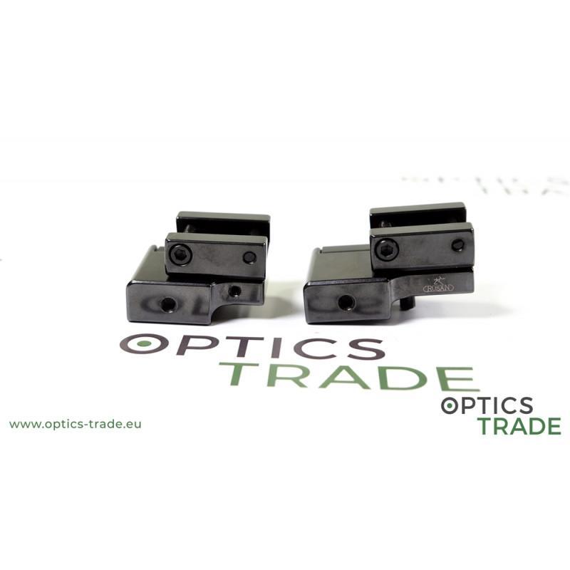 Rusan Roll-off rings with extension, 16.5 mm rail,