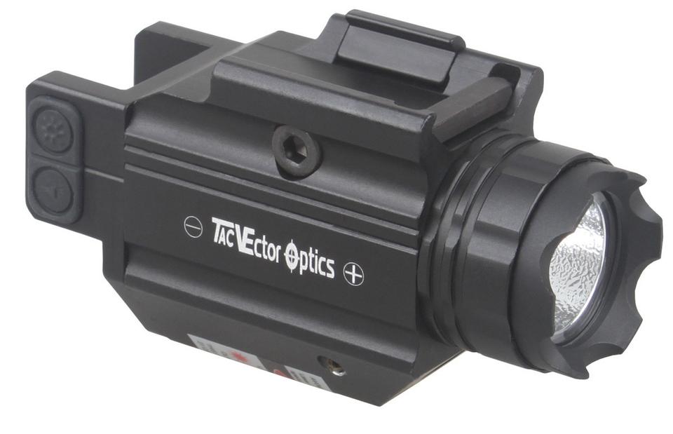 Vector -SVETILKA Z RDEČO LASERSKO PIKO ZA PIŠTOLE