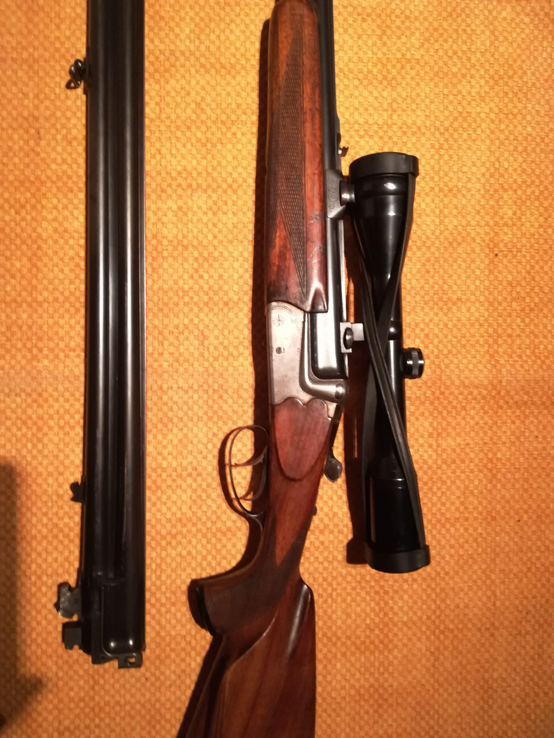 Prodam Boroveljsko bokarico kalibra 16 /7X65R, z menjalnimi cevmi 16 /16 in strelnim