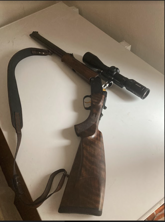 Kombinirka Merkel BBF B4 črna 7x65R 12/76 + Kahles Helia 2-10x50i