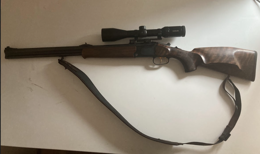 Kombinirka Merkel BBF B4 črna 7x65R 12/76 + Kahles Helia 2-10x50i