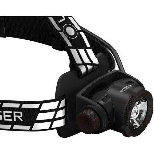 Ledlenser H7R Signature, Polnilna naglavna svetilka, Črna