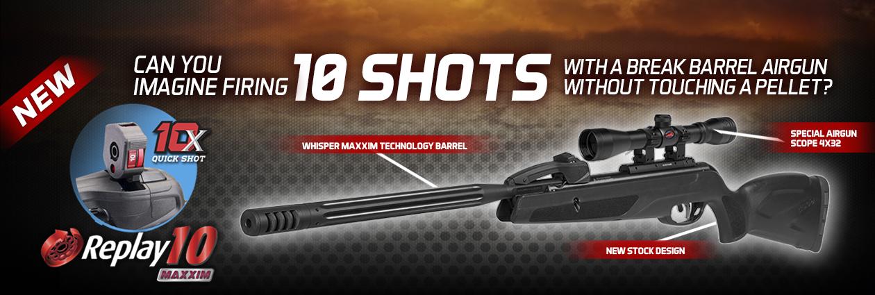 Gamo – Replay 10 + 4×32 WITH MAGAZINE
