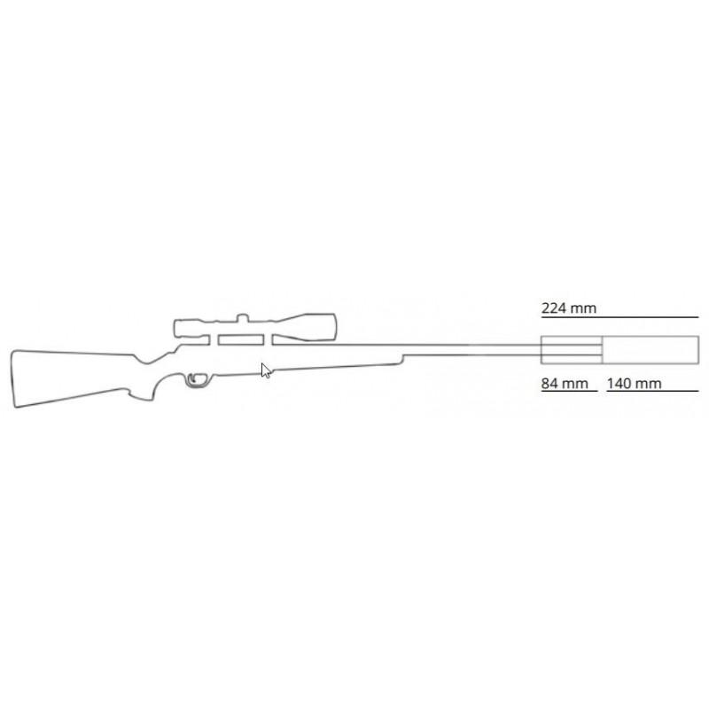 HAUSKEN SUPPRESSOR JD224 XTRM MKII 243