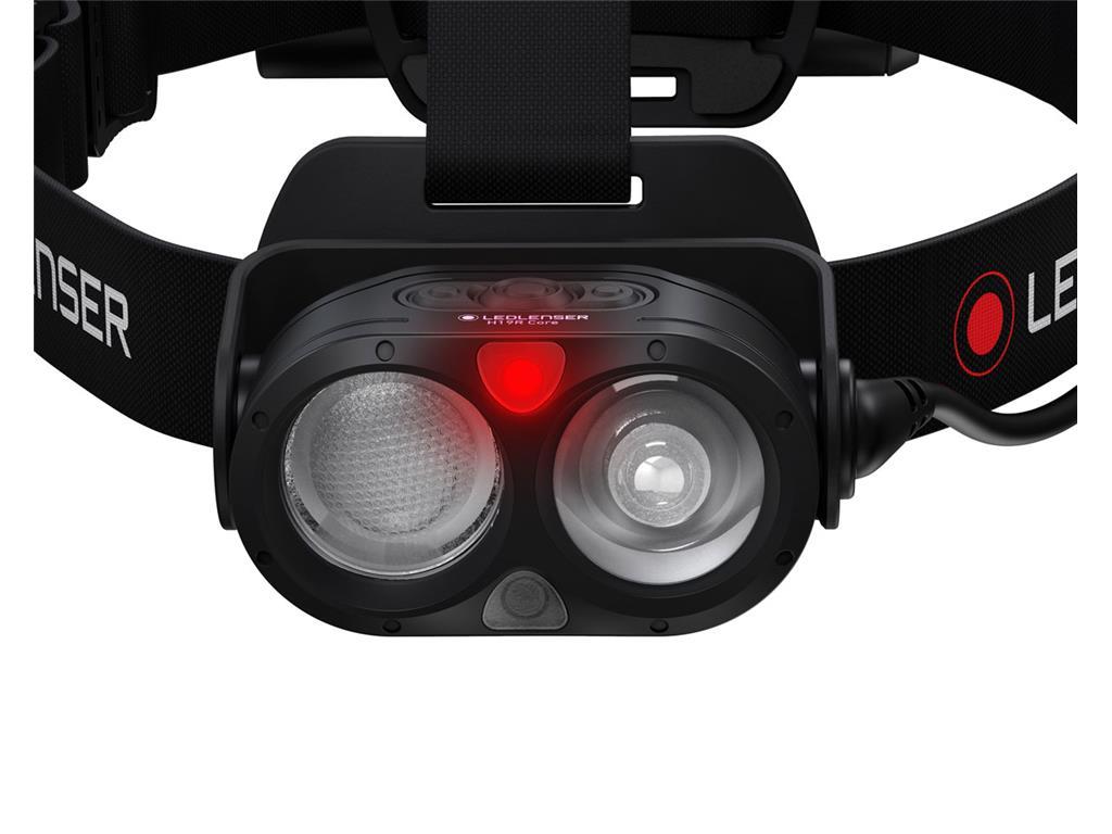 Ledlenser H19R Core, Naglavna polnilna svetilka, Črna