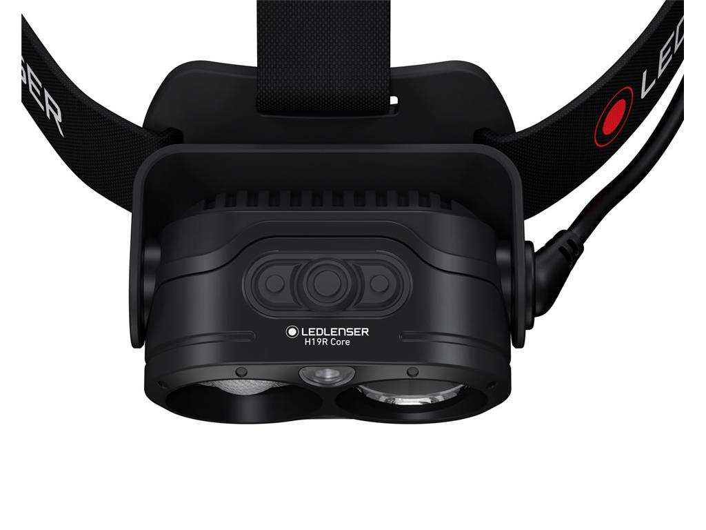 Ledlenser H19R Core, Naglavna polnilna svetilka, Črna