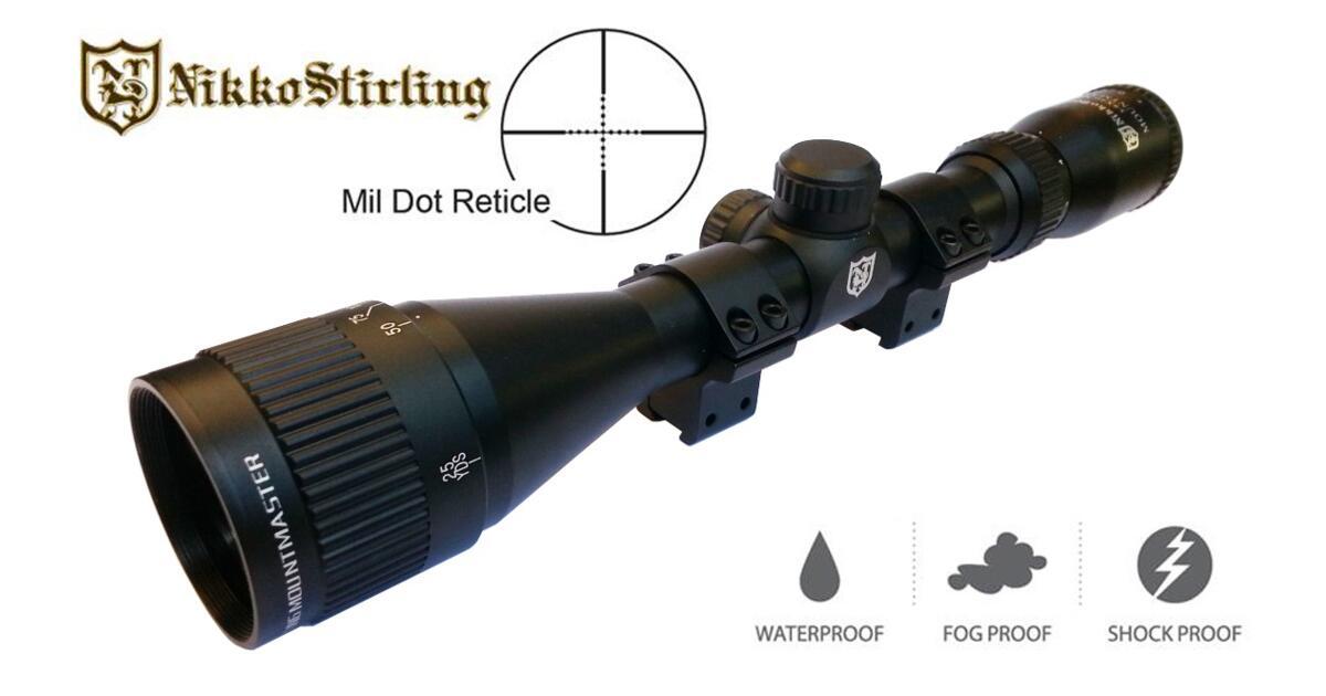 Nikko Stirling – MountMaster 3-9×40 AO MD WR