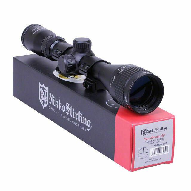 Nikko Stirling – MountMaster 3-9×40 AO MD WR