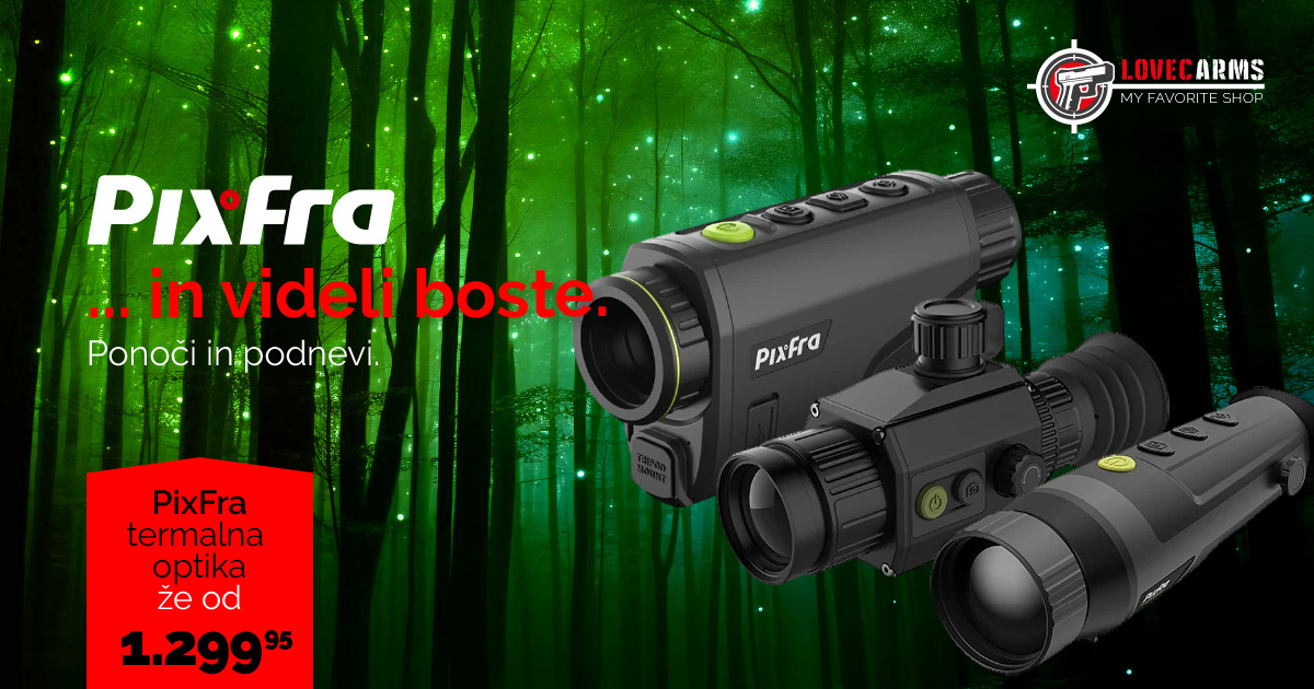 Termalni daljnogledi in monokularji PixFra