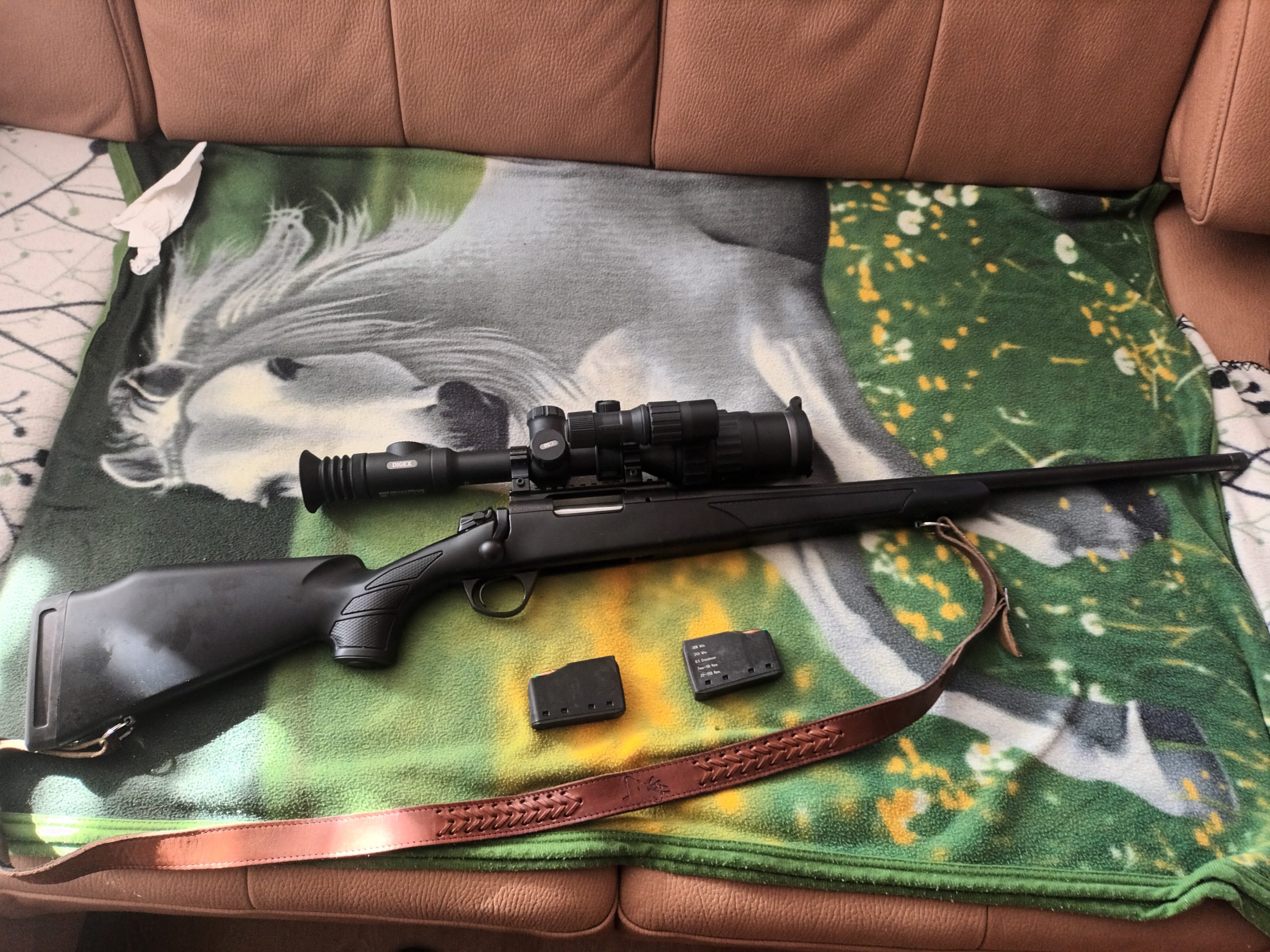 Risanica Bergara 243 z daljnogledom, Pulsar DIGEX C50