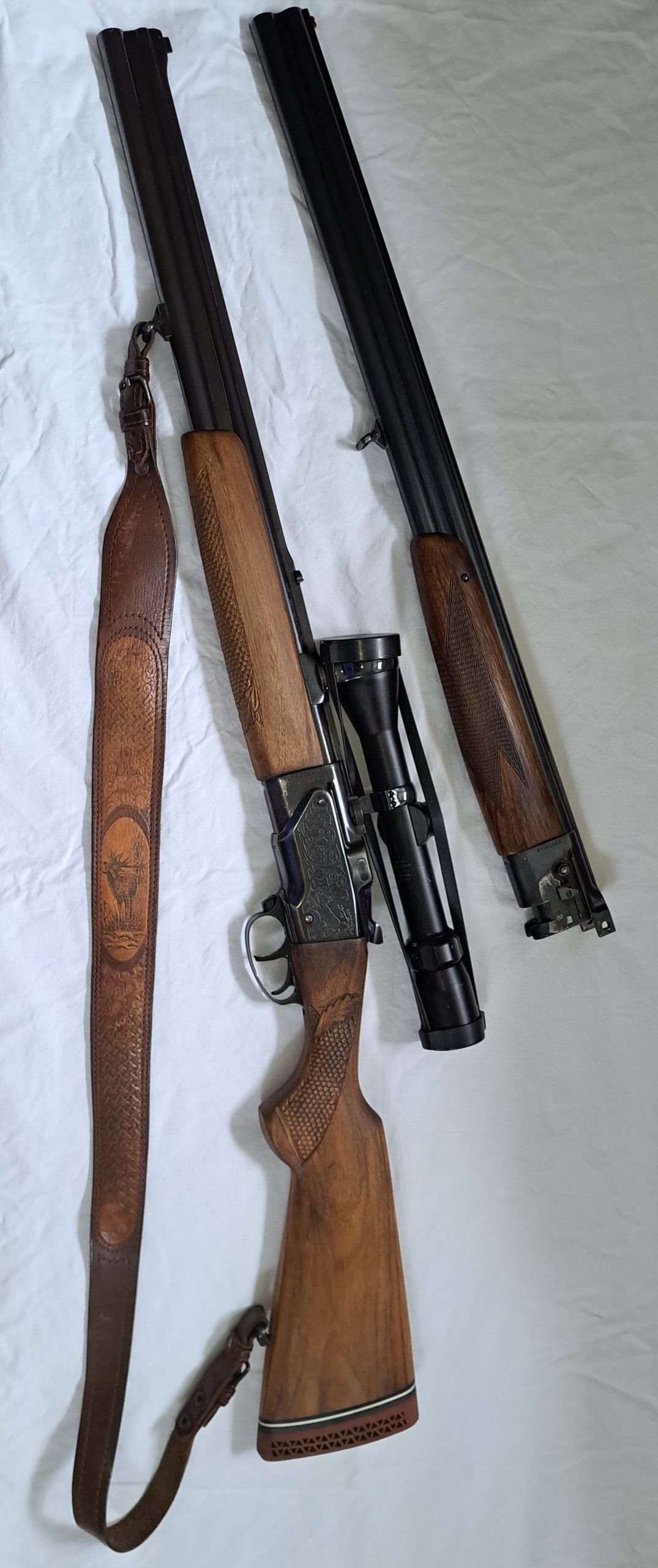 Češka kombinirka 7x57R/ 12, 12/12 in vložna cev 22WMR