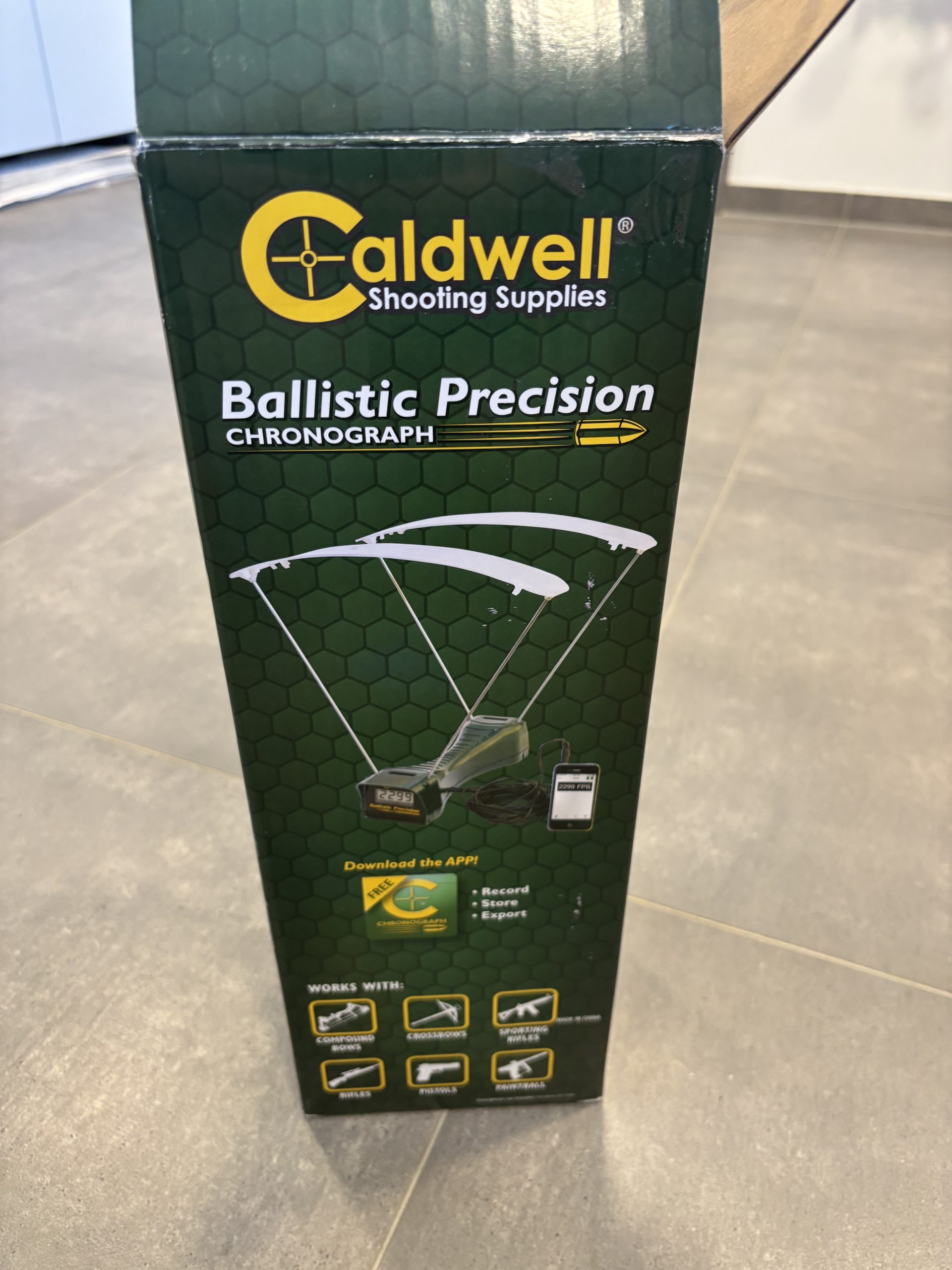 KRONOGRAF – merilec hitrosti izstrelka