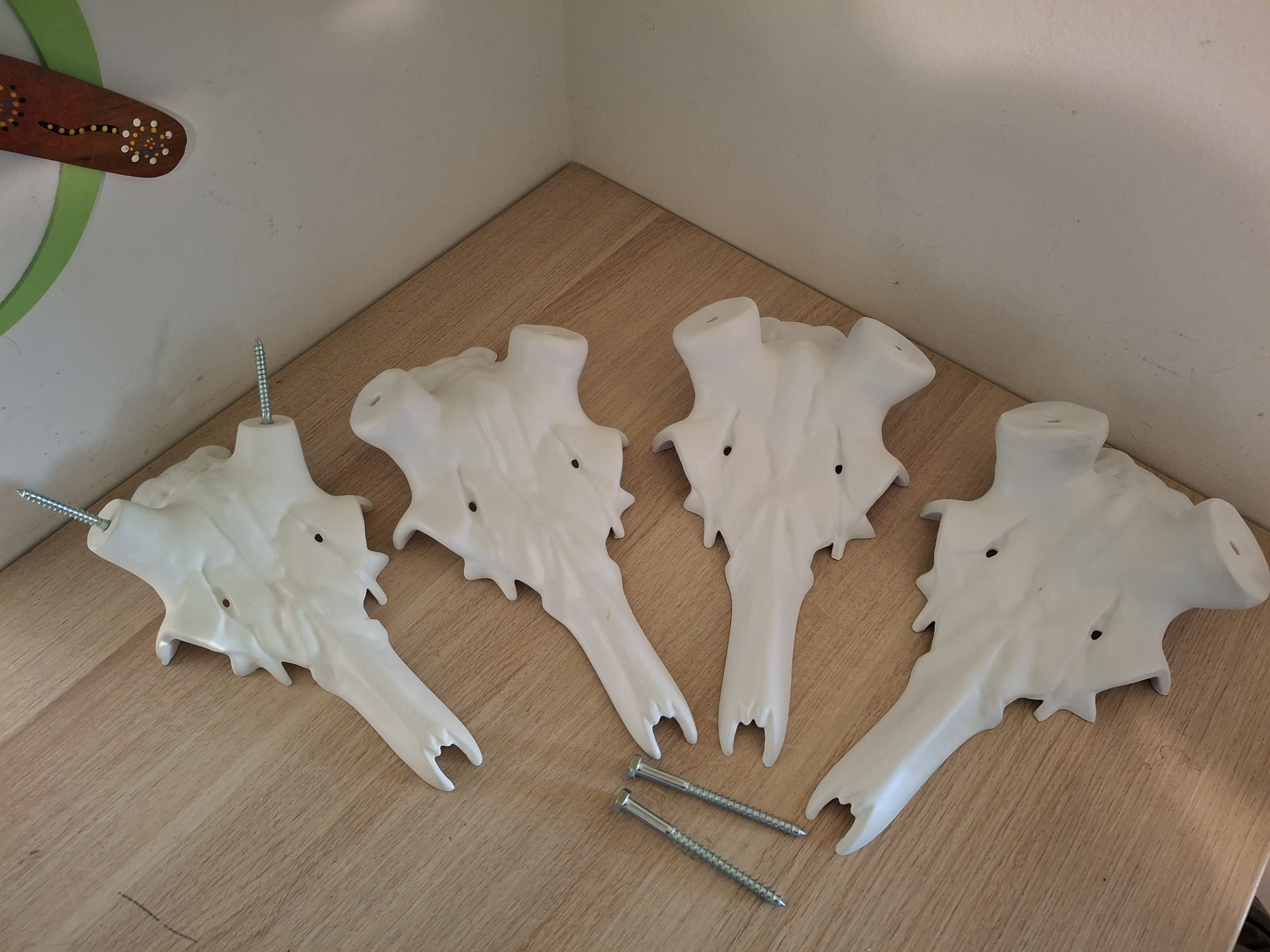 Lobanja jelena – trofeja za montažo rogovja