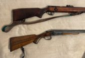 2 puski – z gladko cevjo 16/16 in z risano cevjo 5.6 mm