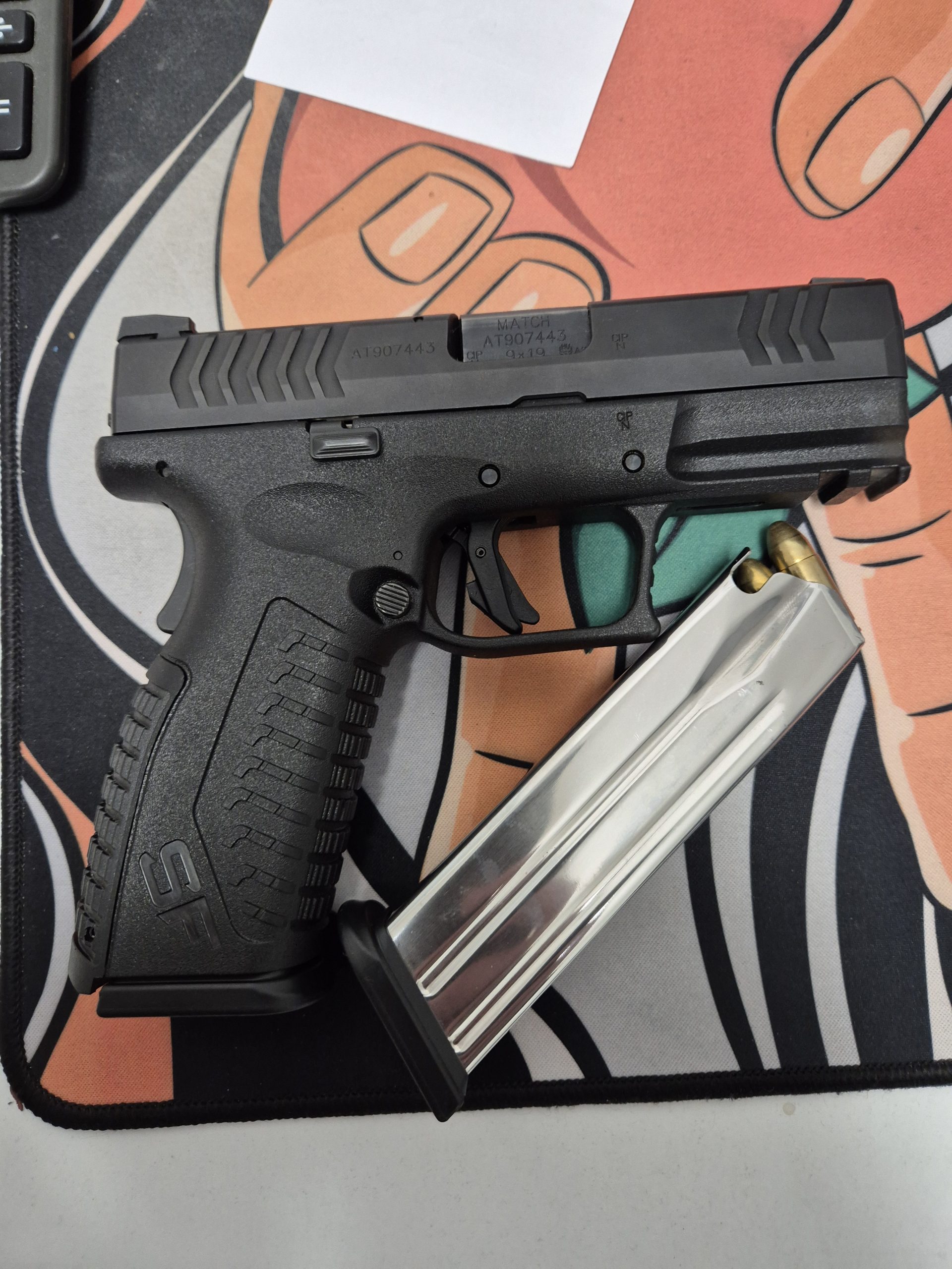 PIŠTOLA HS SF 19, 3,8