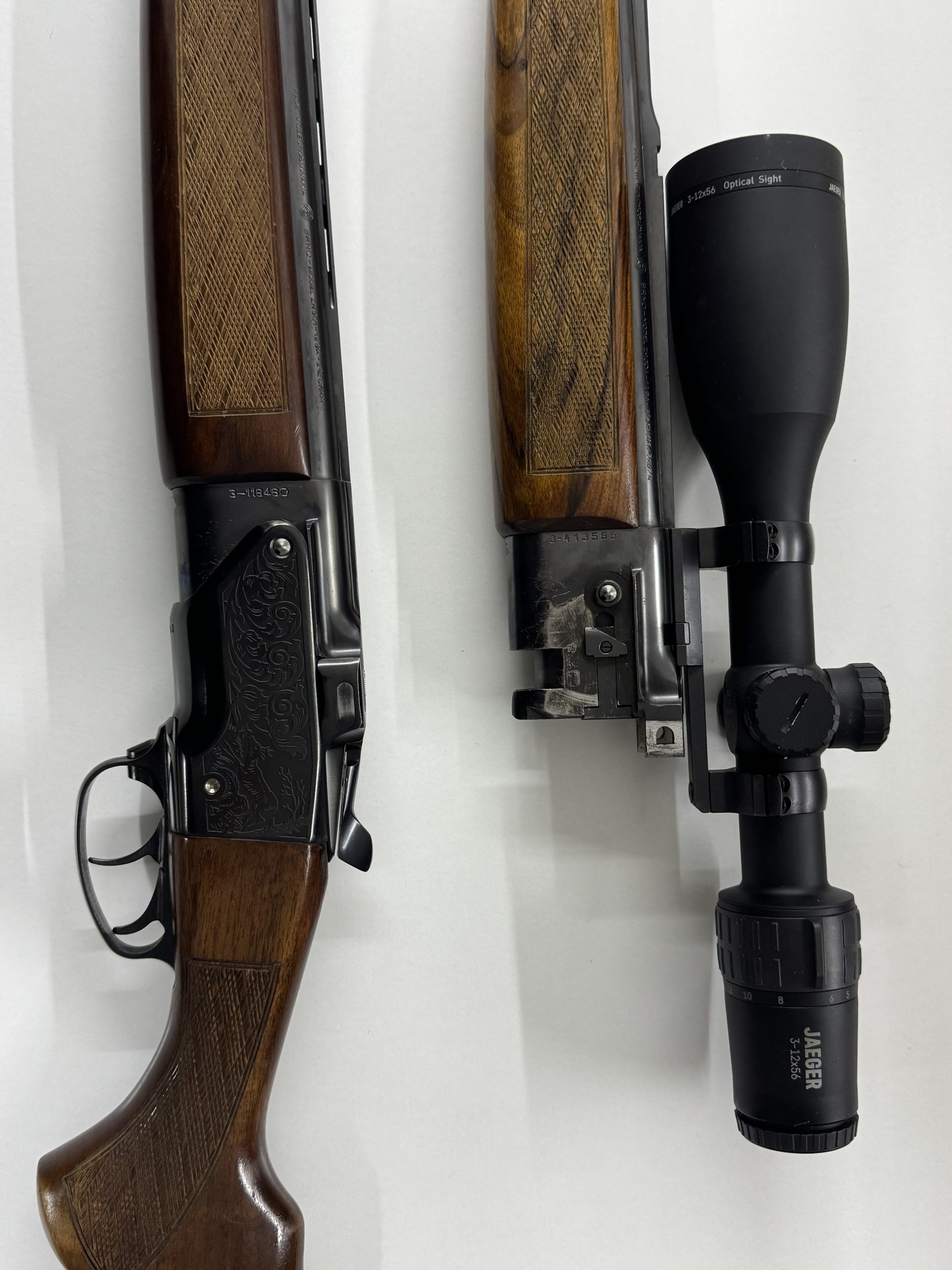 komb. ČEŠKA ZBROJOVKA BRNO ZH 304 – 12/ 7x57R + menjalna cev 12/12