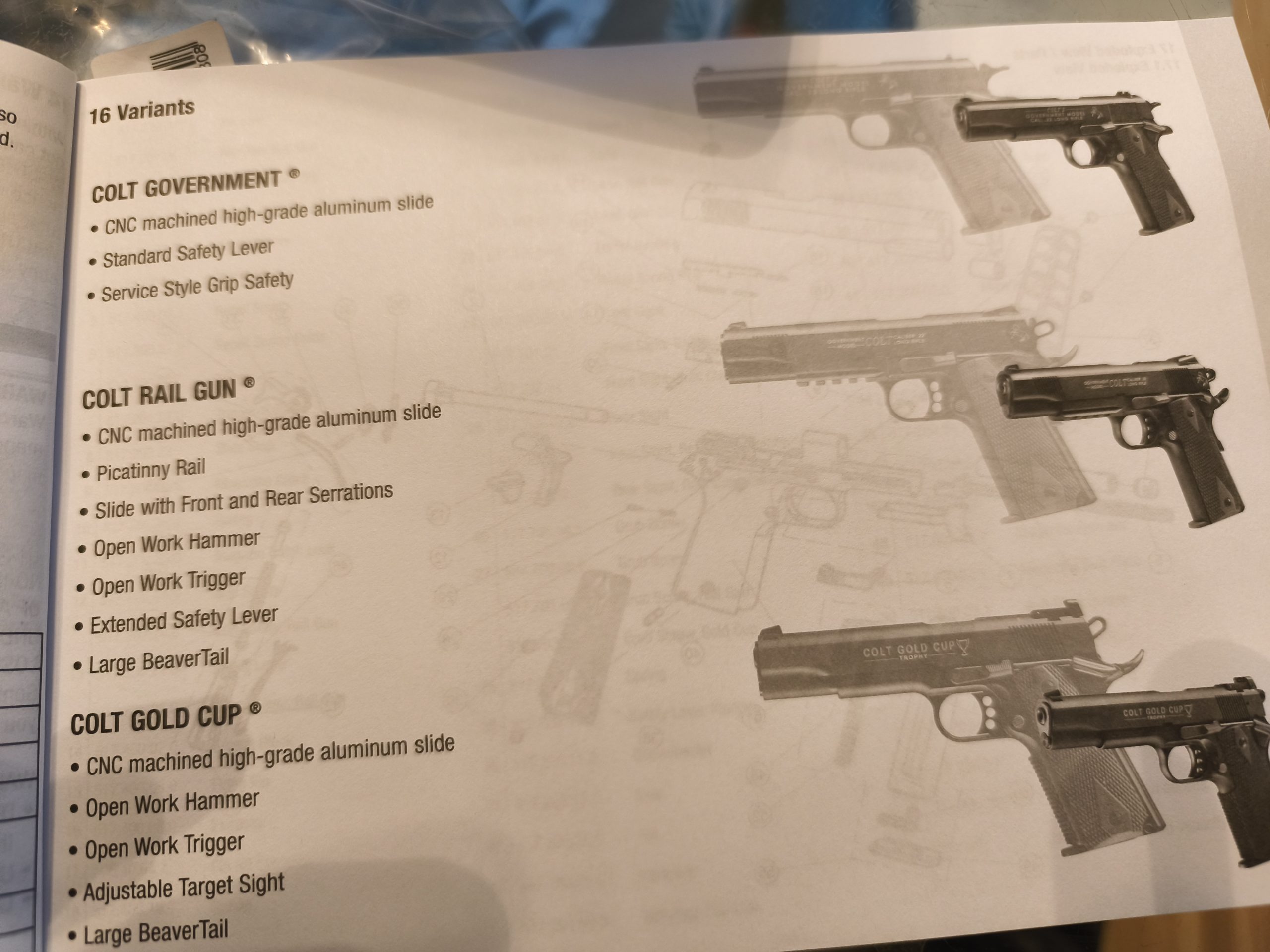 COLT 19 11 RAIL GUN BLACK .22LR 12R.