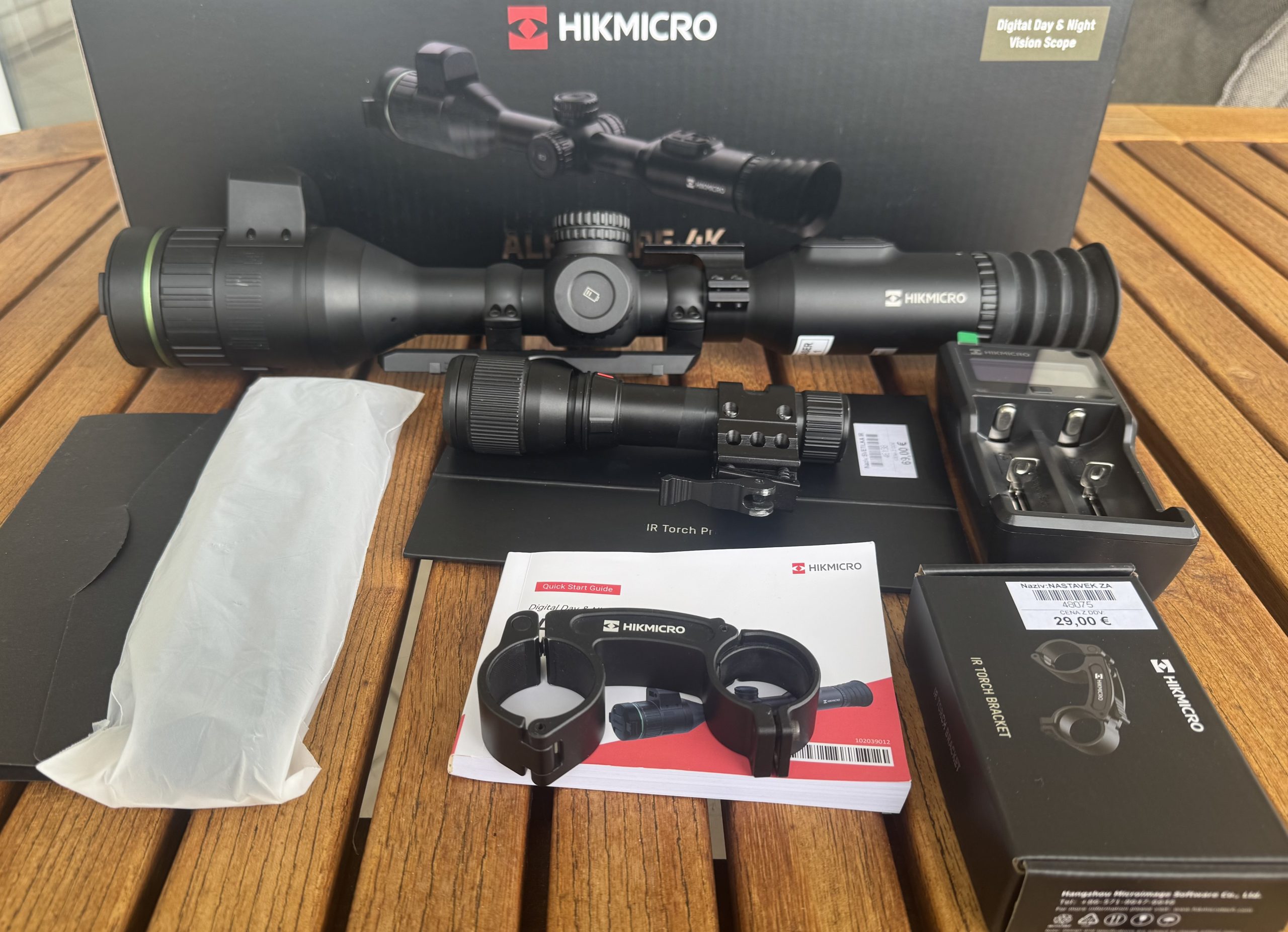 Hikmicro Alpex LRF 4K 3,5-28x balistični karkolator