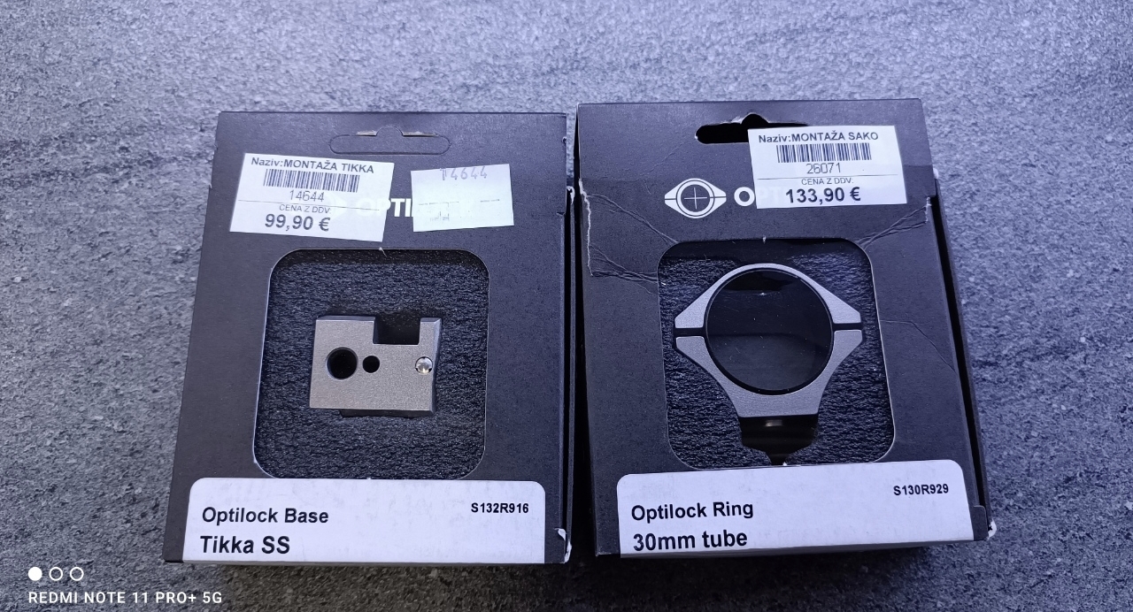 Puška Tikka T3x .308win + Digitalna optika Infiray