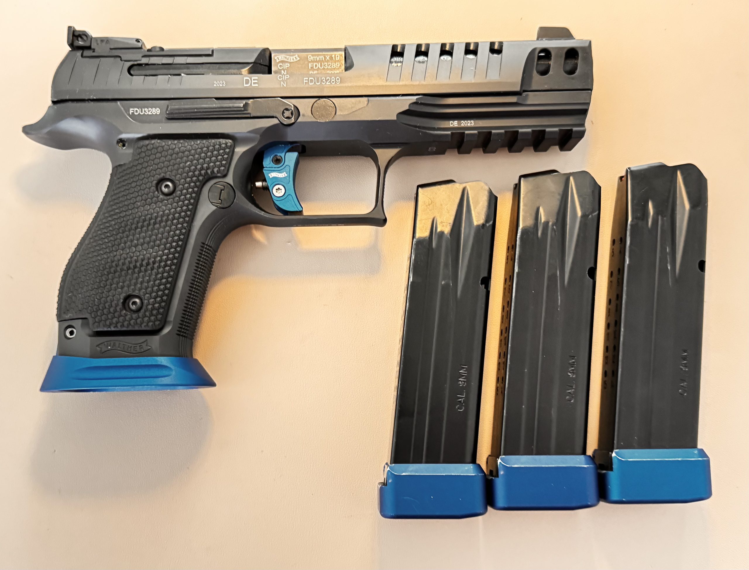 Prodam pištolo WALTHER Q5 v odličnem stanju.