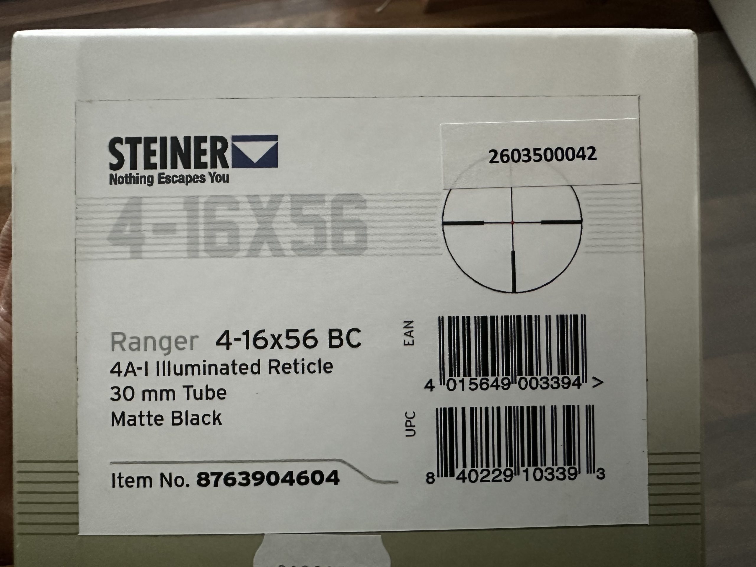 Prodam strelni daljnogled Steiner Ranger 4