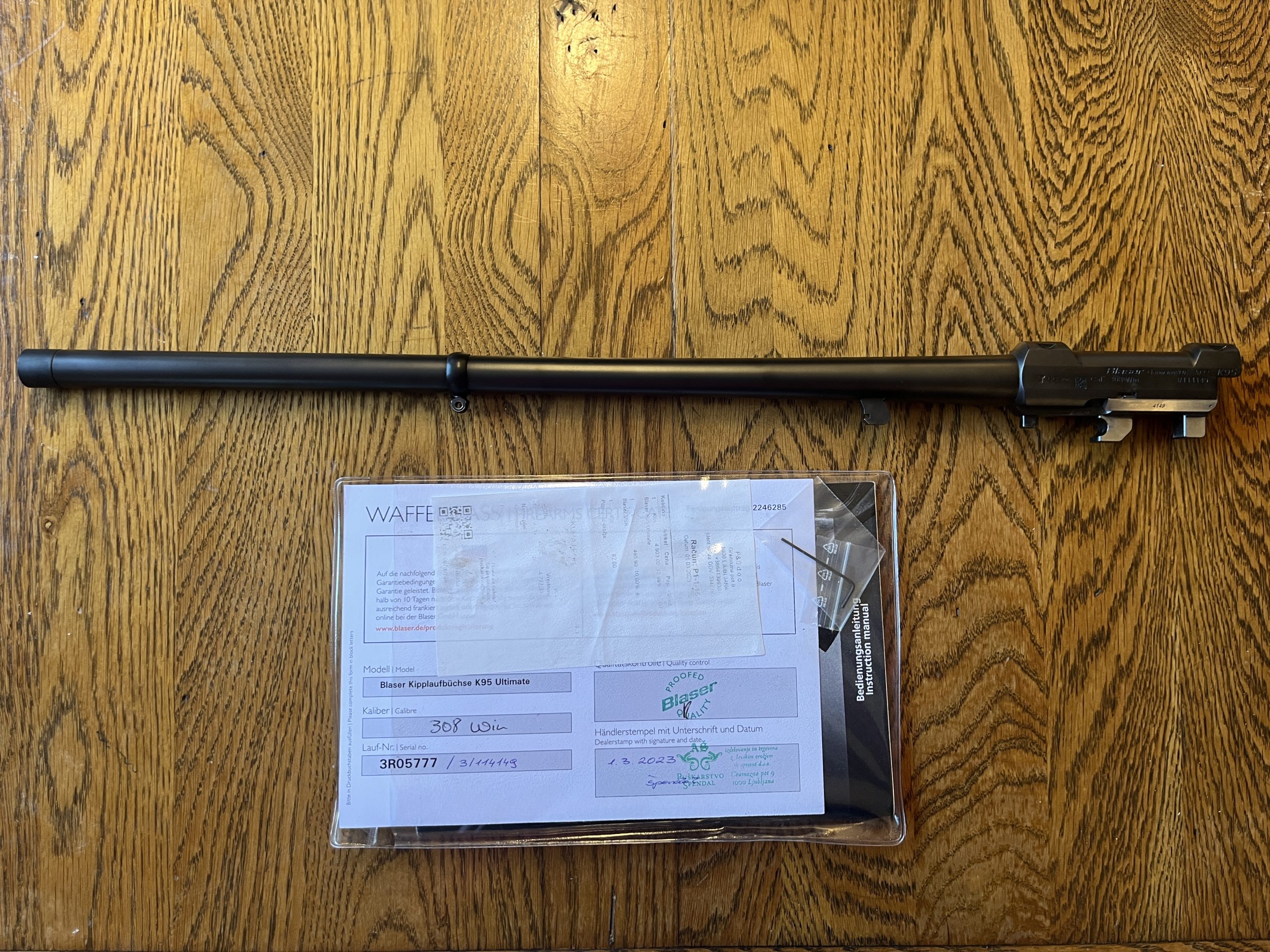 cev Blaser K95 52cm M15x1