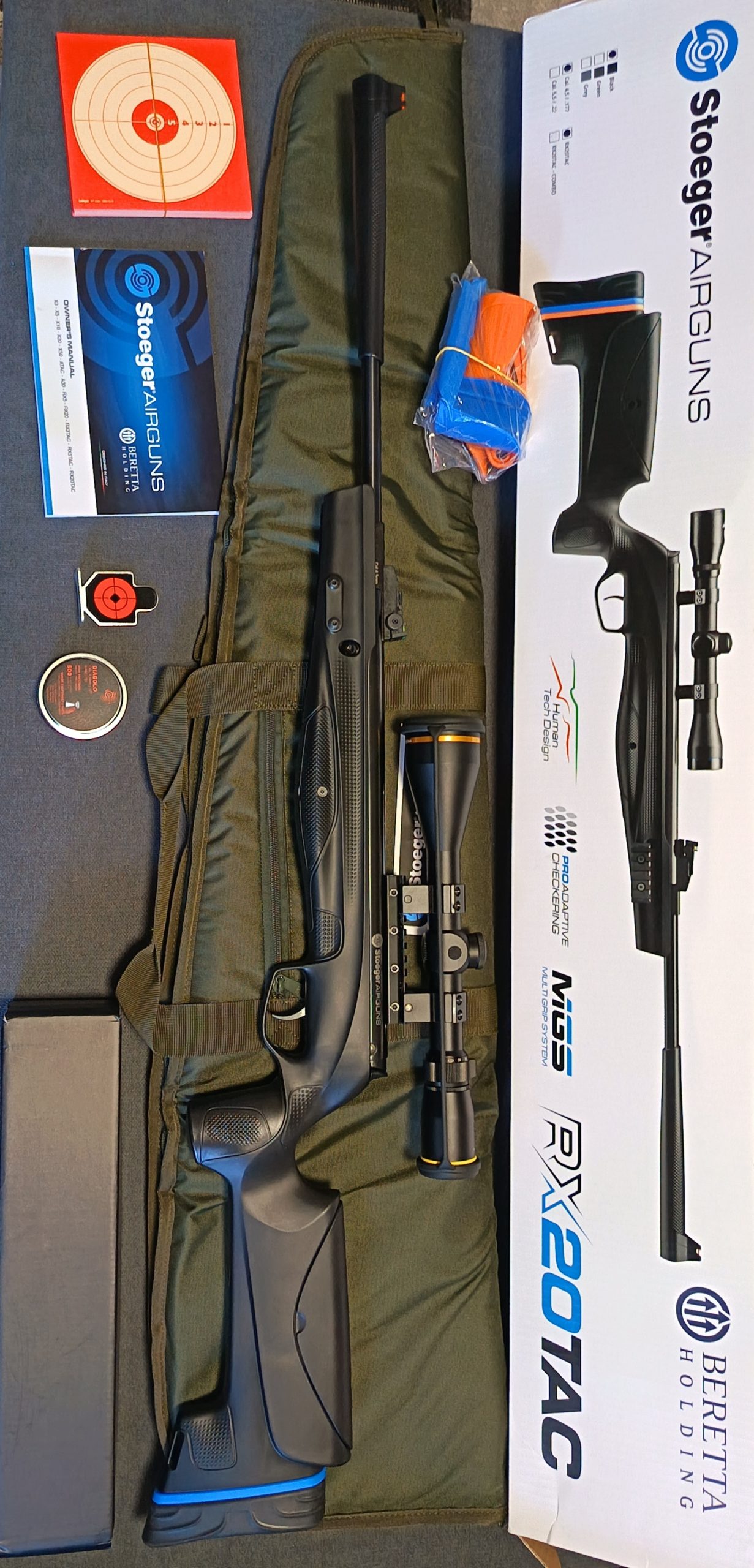 Zračna puška Beretta Holding Stoeger RX20 tac full power Cal 4,5mm