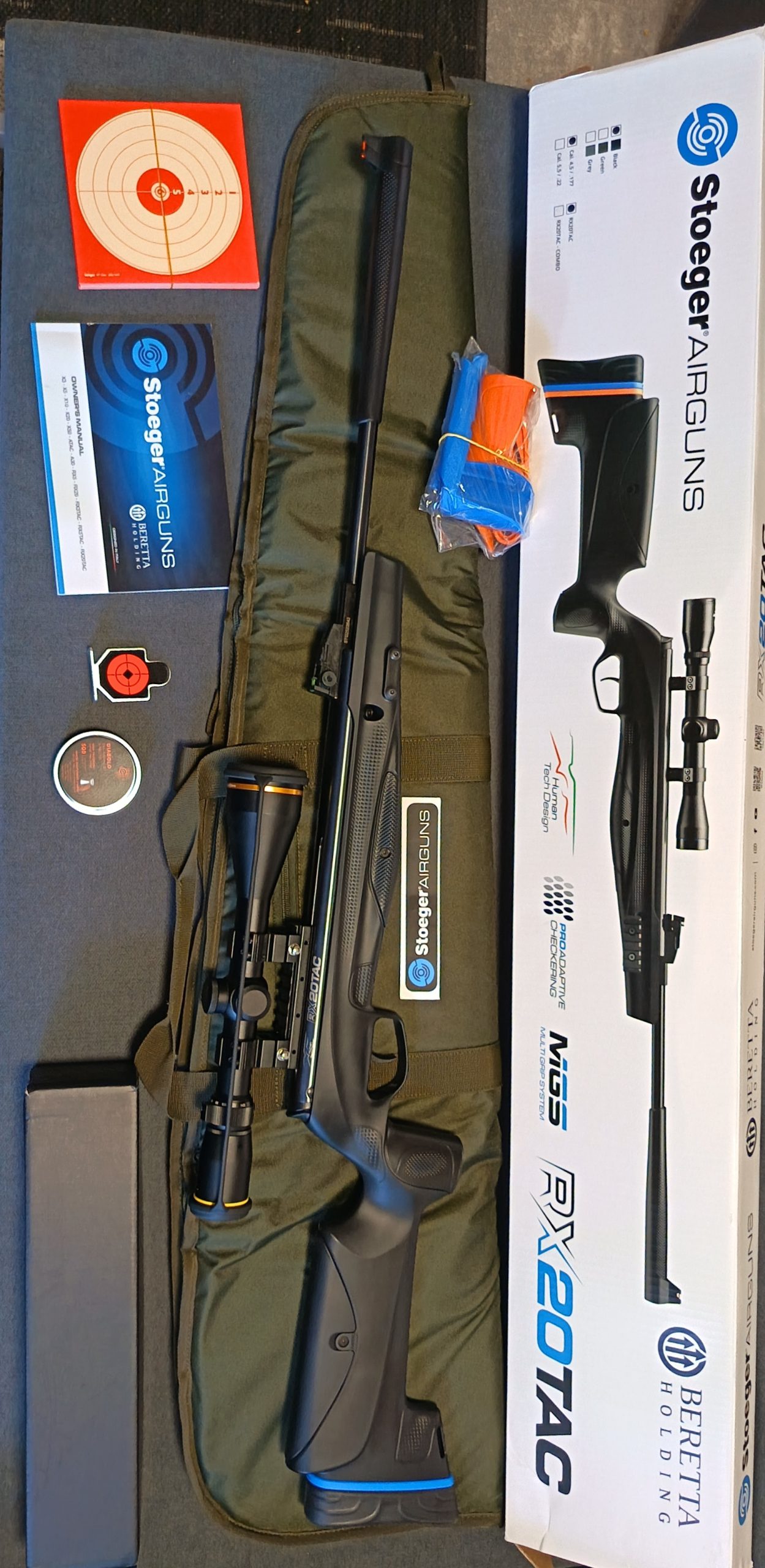 Zračna puška Beretta Holding Stoeger RX20 tac full power Cal 4,5mm