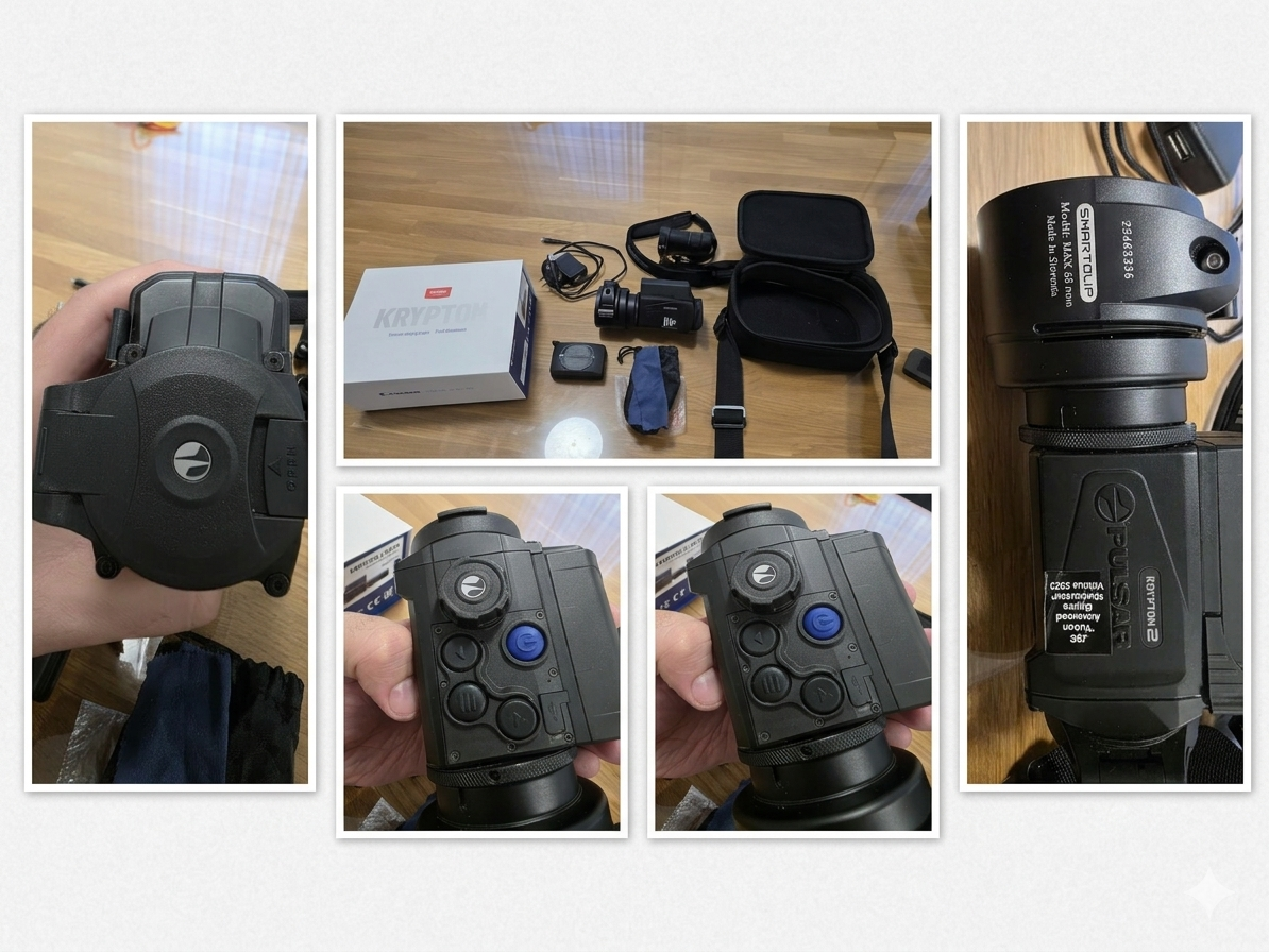 Termovizijski nastavek Pulsar Krypton 2 XQ35 (+ Smartclip-opcijsko)