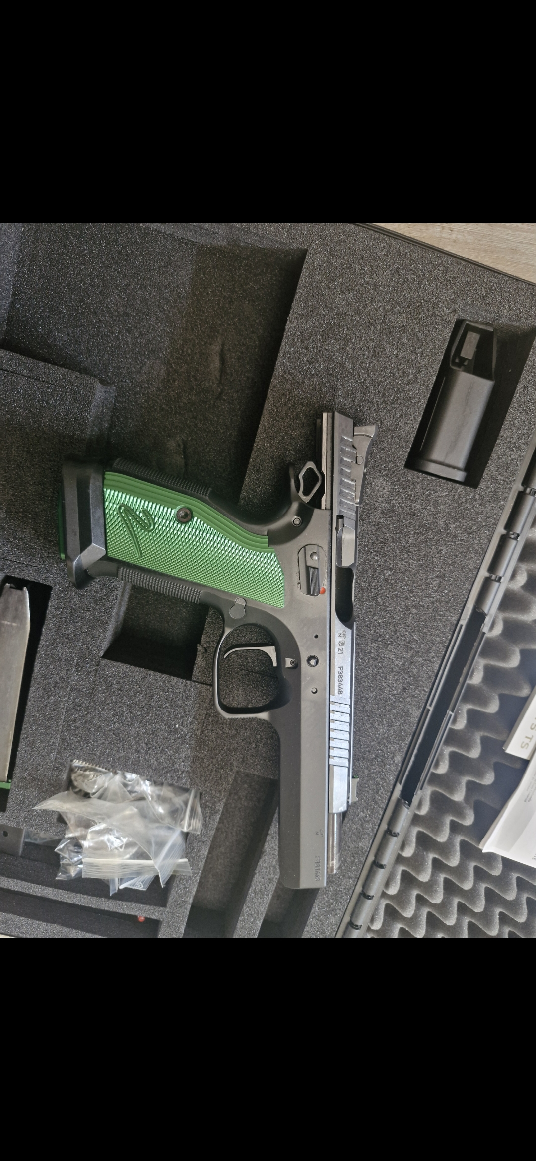 Pištola CZ TS Green