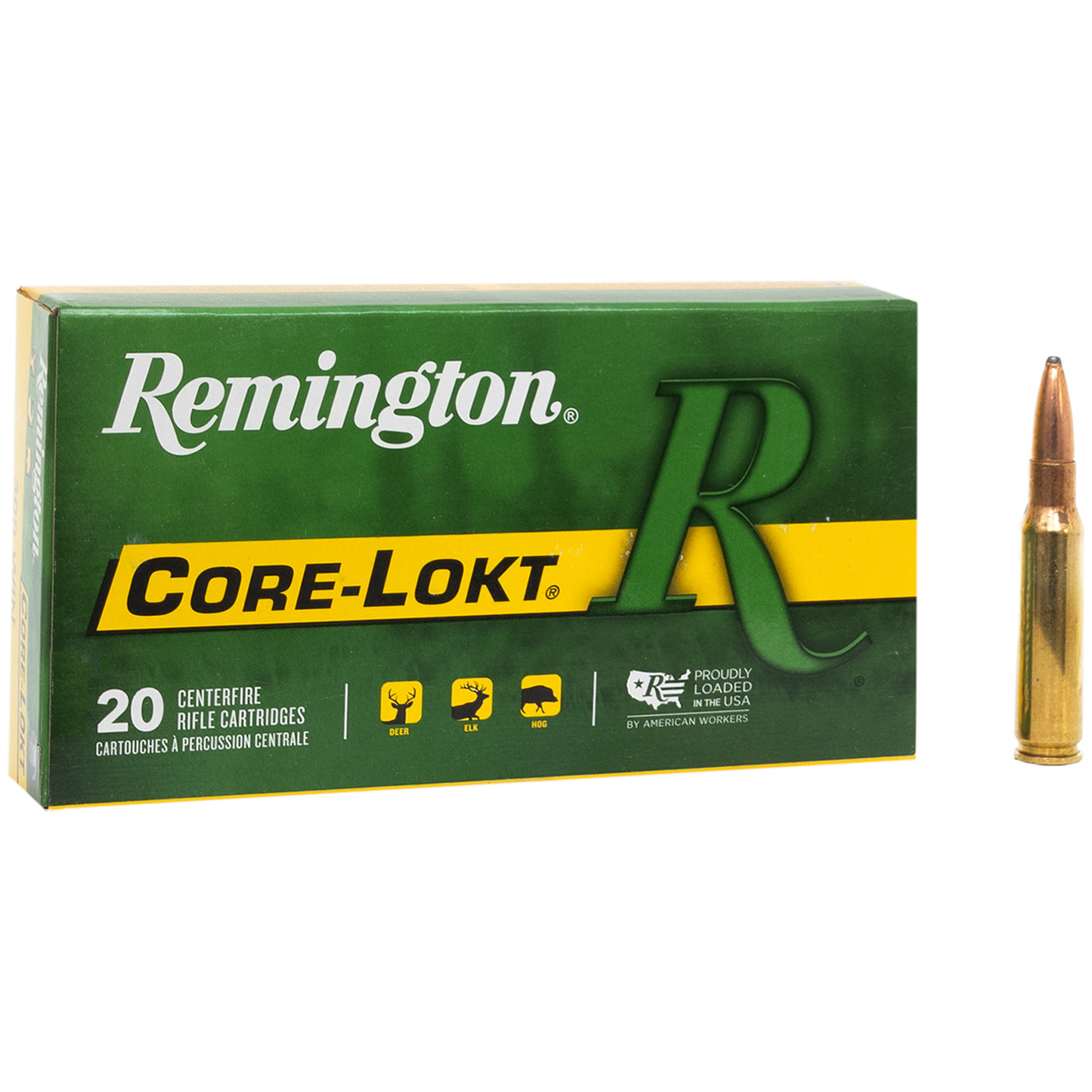 Strelivo REMINGTON .308 Win 180gr CoreLokt PSP