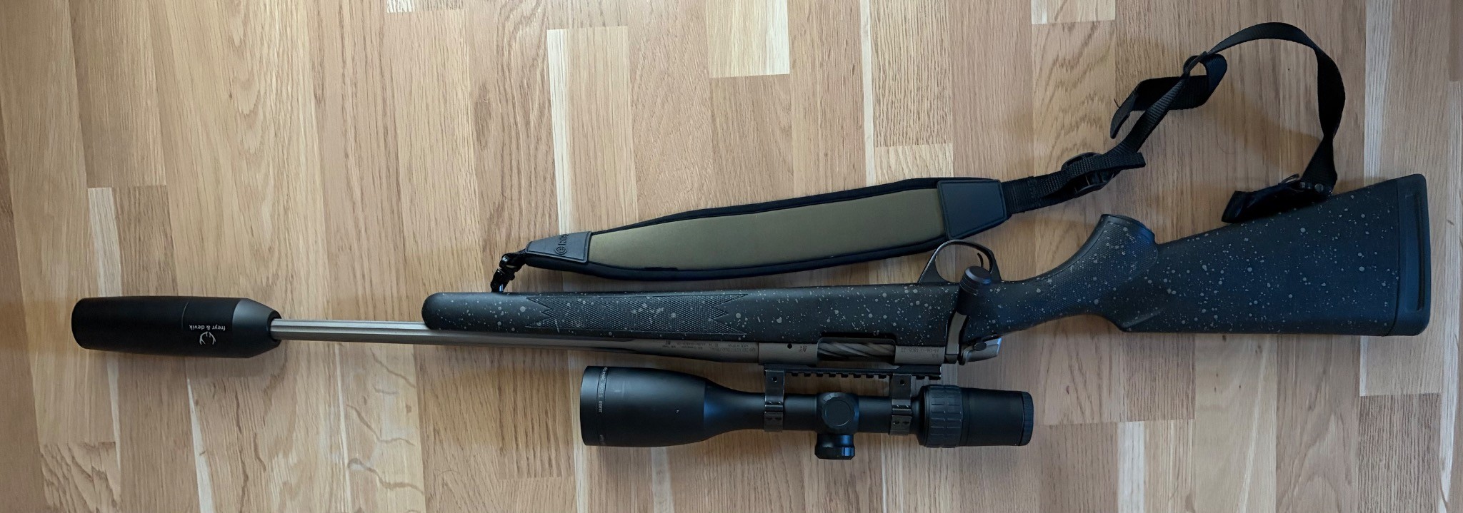 Bergara xtreme hunter 6.5 Creedmor in Pulsar krypton 50