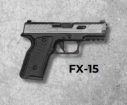 Polavtomatska pištola ERMOX X-FIRE 9×19 – črna/sivo-črna