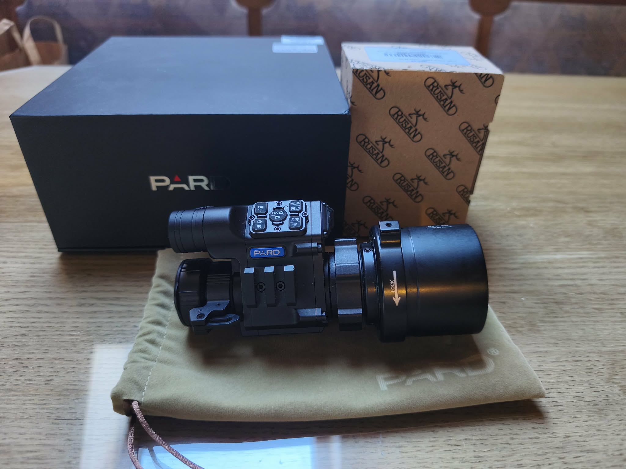 PARD FD1 + RUSAN MODULAR ADAPTER56 + RUSAN CONNECTOR PARD FT32-LRF