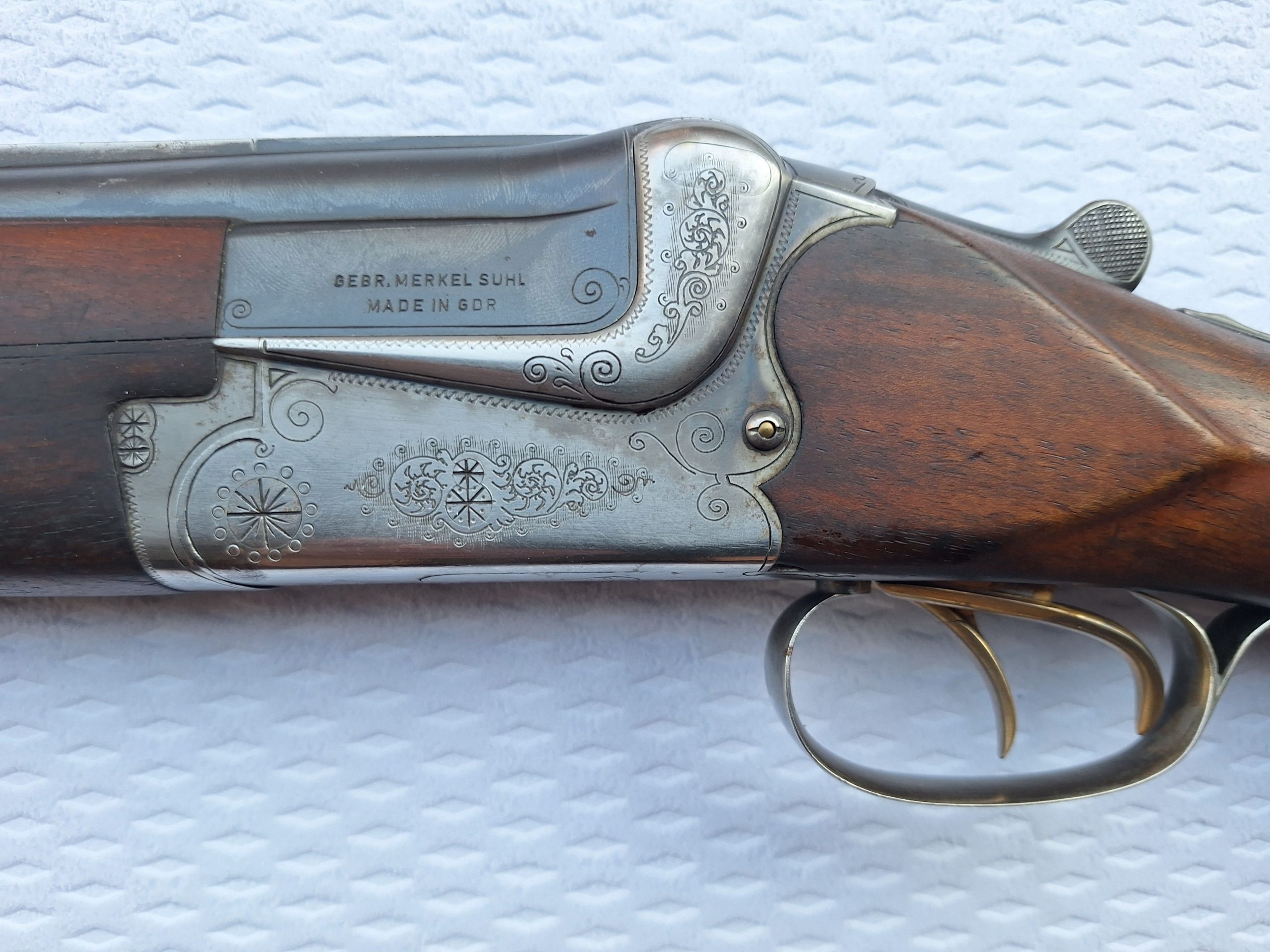 SUHL BOCK DVOCEVKa, model 100, v kalibru 12/12×70