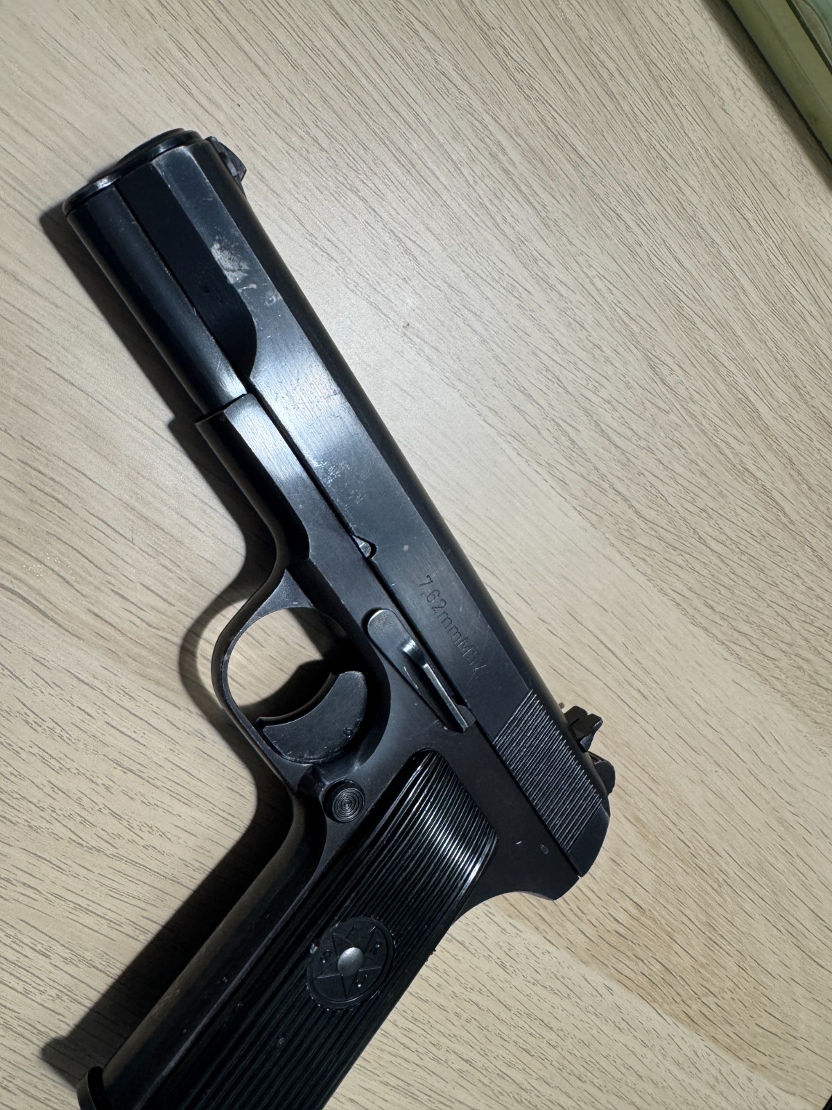 Crvena zastava M57, 7,62x25mm Tokarev