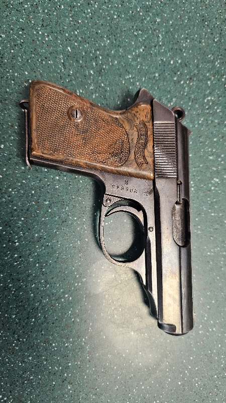 Pištolo Walther PPK (kaliber 7,65 mm,