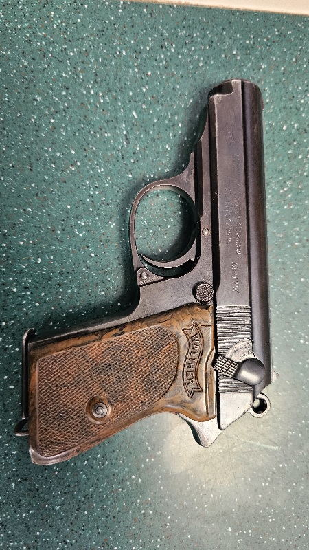 Pištolo Walther PPK (kaliber 7,65 mm,