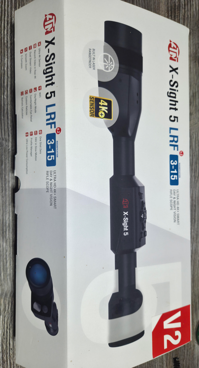 Prodam ATN X-Sight 5 LRF 3–15x V2 – nova verzija –