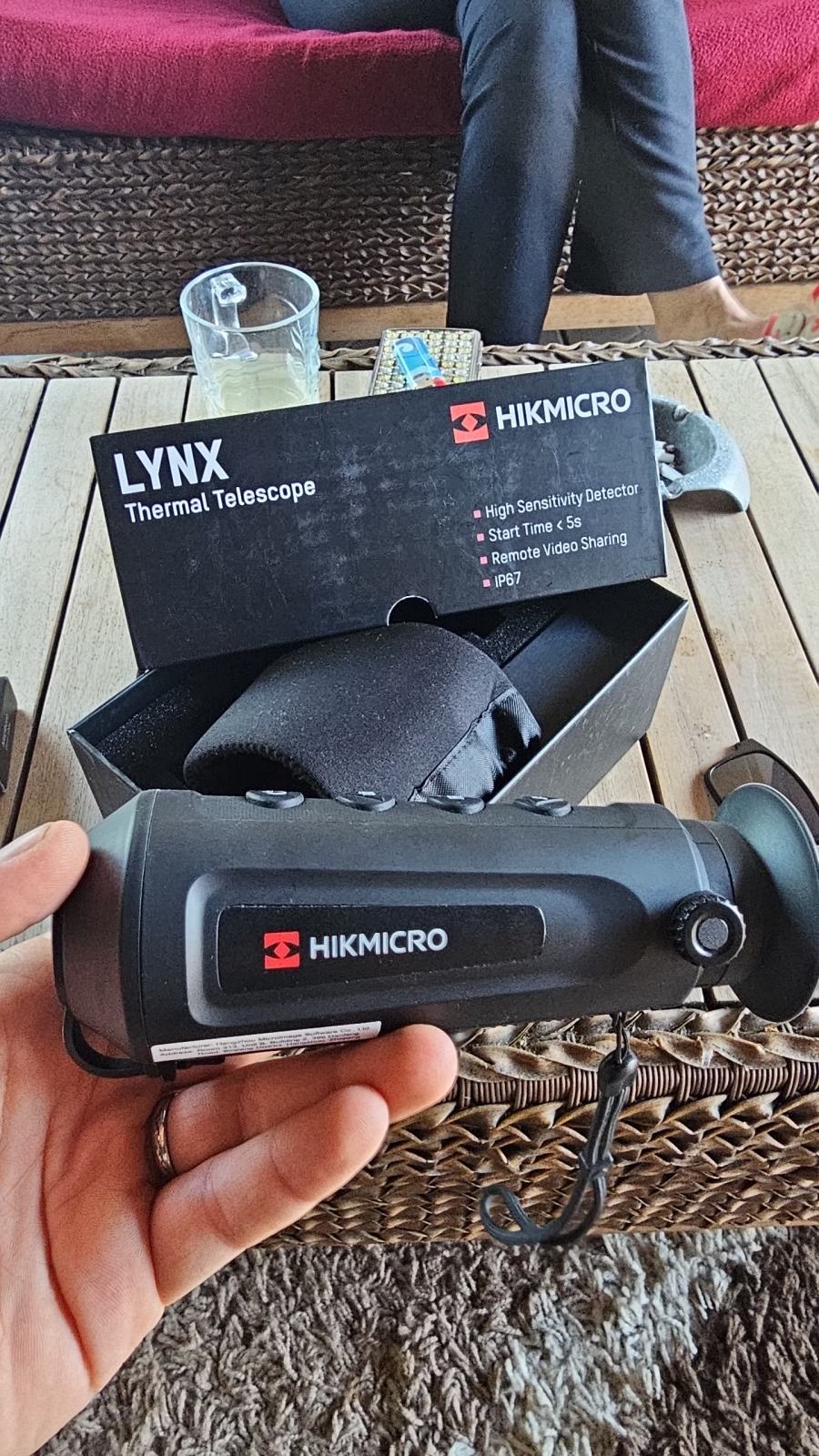 Hickmicro in infiray