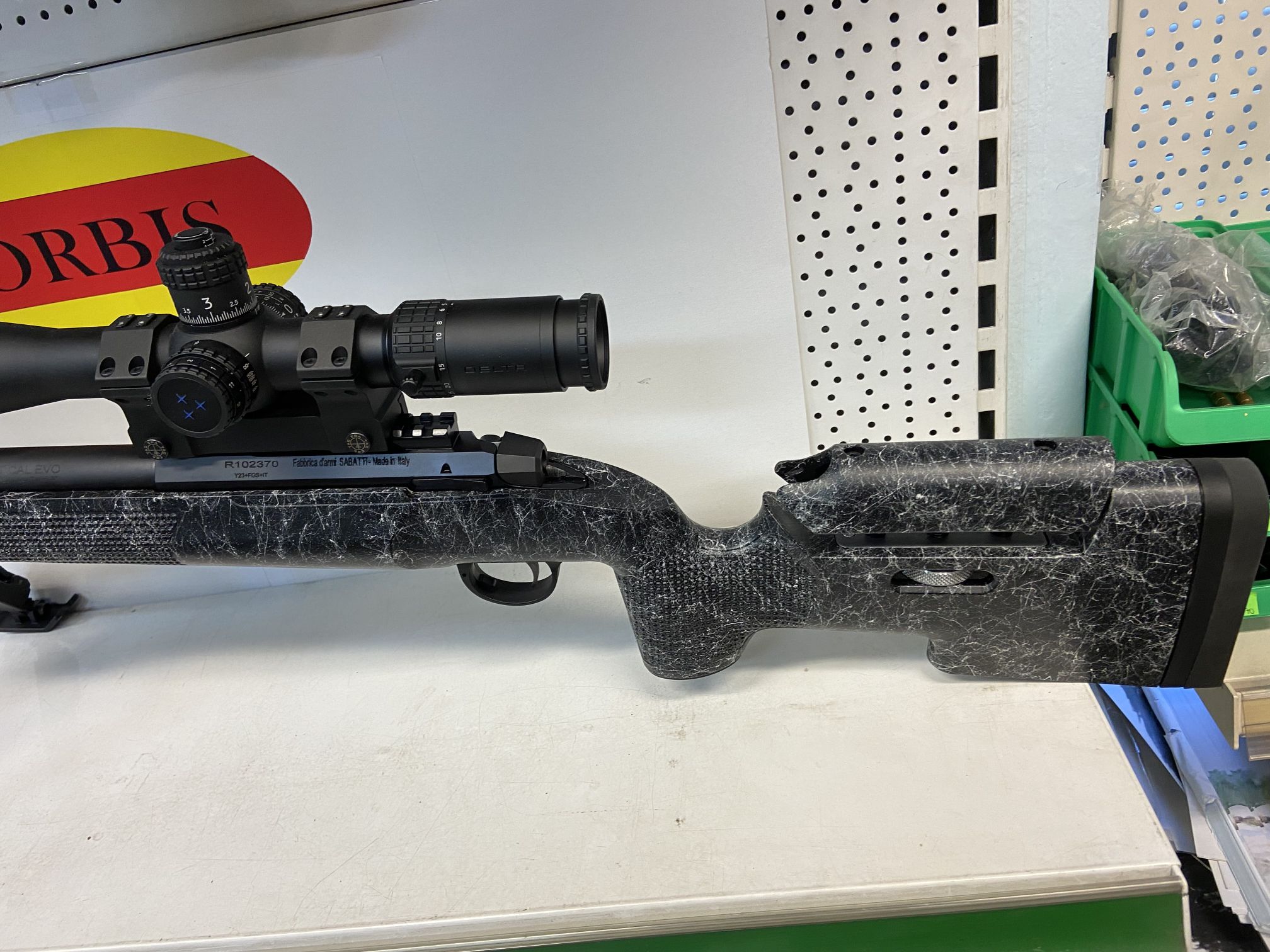 PUŠKA SABATTI EVO KAL. 6,5 CREEDMOOR+MONTAŽA+STR.DALJNOGLED+DUŠILEC+BIPOD